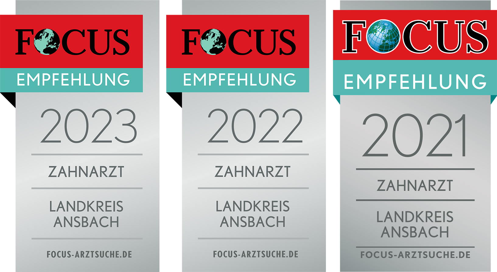 Focus Siegel Focus Empfehlung Landkreis Ansbach 2023, 2022, 2021